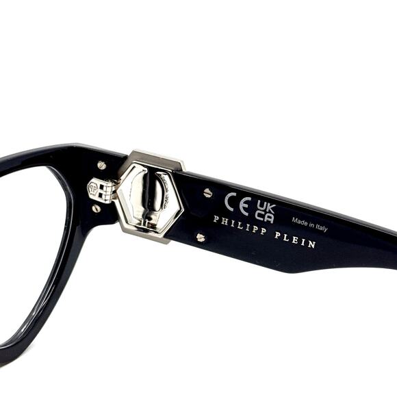 New! PHILIPP PLEIN Eyeglasses Plein Capture Crystal VPP163S Col.700K, Authentic - Picture 9 of 11